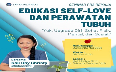 AGENDA KEGIATAN SEMINAR PRA REMAJA JUM'AT, 23 MEI 2025