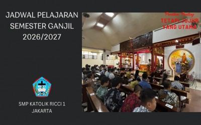 JADWAL PELAJARAN JUM'AT, 24 JULI 2026