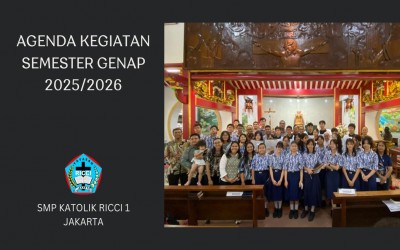 AGENDA PERAYAAN PESTA NAMA MATTEO RICCI SELASA, 12 MEI 2026