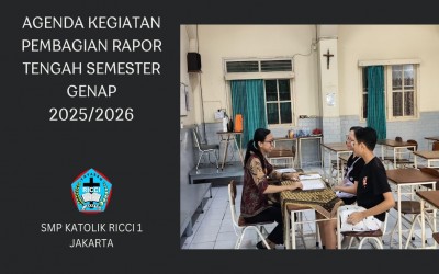 AGENDA PENGAMBILAN RAPOR TENGAH SEMESTER JUM'AT, 2 OKTOBER 2026