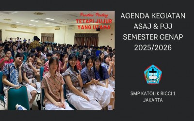 AGENDA ASAJ KELAS 9 & PJJ KELAS 8 JUM'AT, 8 MEI 2026