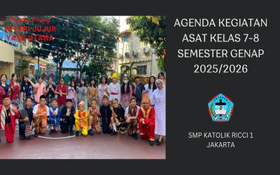AGENDA ASAT KELAS 7-8 dan PERSIAPAN PELEPASAN KELAS 9, KAMIS 4 JUNI 2026