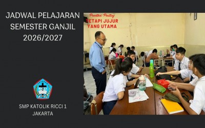 JADWAL PELAJARAN PTM SENIN, 3 AGUSTUS 2026